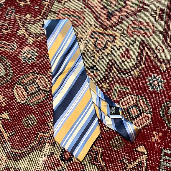 Geoffrey Beene striped silk tie, 2 for 50% off - Picture 1 of 4